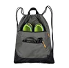 2019 Customized logo printing polyester /nylon gym sack drawstring bag