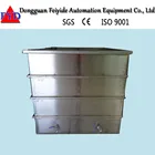 Feiyide Electroplating Equipment Stainless Steel Plating Tank for Copper Chrome Plating