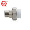 GA Hot Sale High quality ppr pipe union/male/female threaded union quick connection fittings