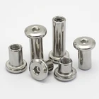 M6*35*8mm Flat Head Connector Nut Furniture Fastener
