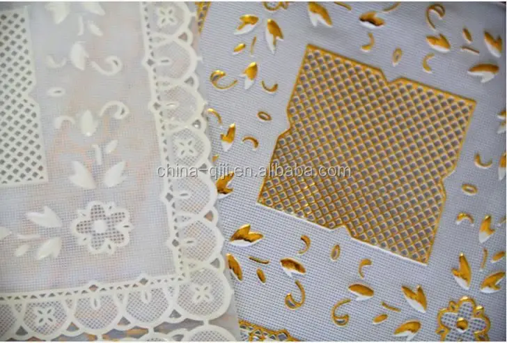 2014 new patterns printed or plain plastic wedding table cloth