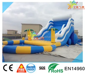 inflatable water slide ,new 2016 swimming pool water slides