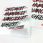 High grade dome sticker printing and epoxy dot stickers and 1 inch stickers