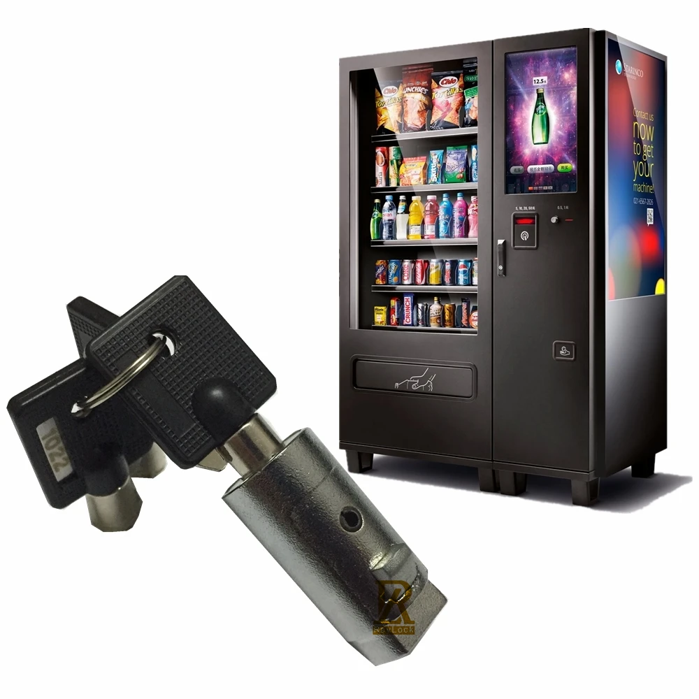 Lot of 60 High Security Tubular Plug Lock T handle Soda Snack Vending Machine KA 