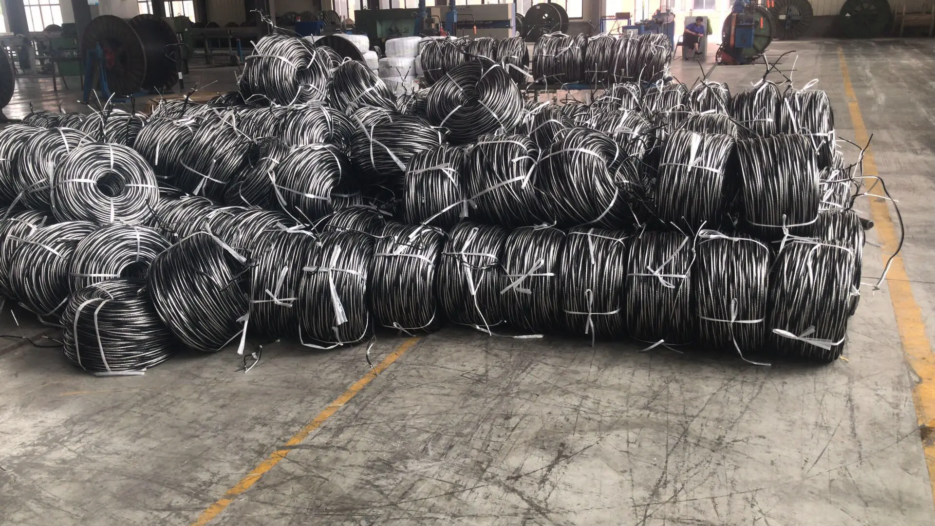 Factory price Service drop cable Duplex # 6- Shepherd ABC cable 500m/coil