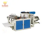plastic roll garbage bag making machine