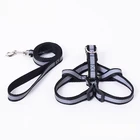 Pet Dog Leash Small Puppy Cat Rabbit Reflective Leash Harness Adjustable Lead Pet Accessories