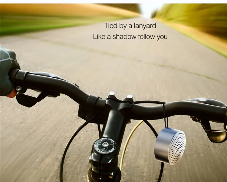 Xiaomi Mi Portable Speaker Built-in Mic 480mAh Battery Aluminium Alloy Body Wireless Mini Mp3 Player - ANKUX.COM
