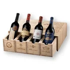 Pan New product pine cheap Wooden wine box Customized wine beer storage wooden crate box