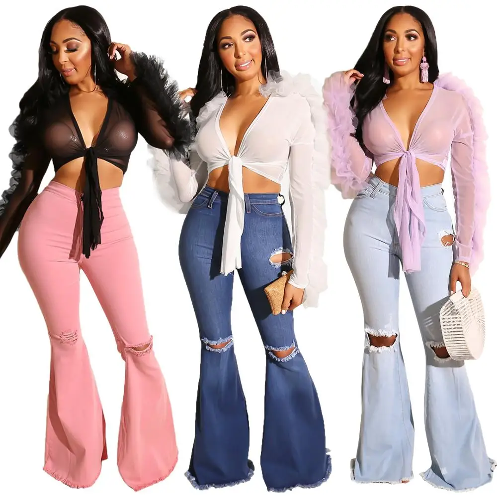 Summer new style sexy mesh perspective v neck front chest strap long sleeve blouses women clothing, Picture color
Summer new style sexy mesh perspective v neck front chest strap long sleeve blouses women clothing, Picture color