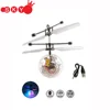 2018 wholesale mini LED flash infrared sensor controls the helicopter RC flying ball helicopter