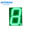 12'' IP65 Outdoor Usage LED Digital Price Billboard/ Green LED Price for Gas Station Price List