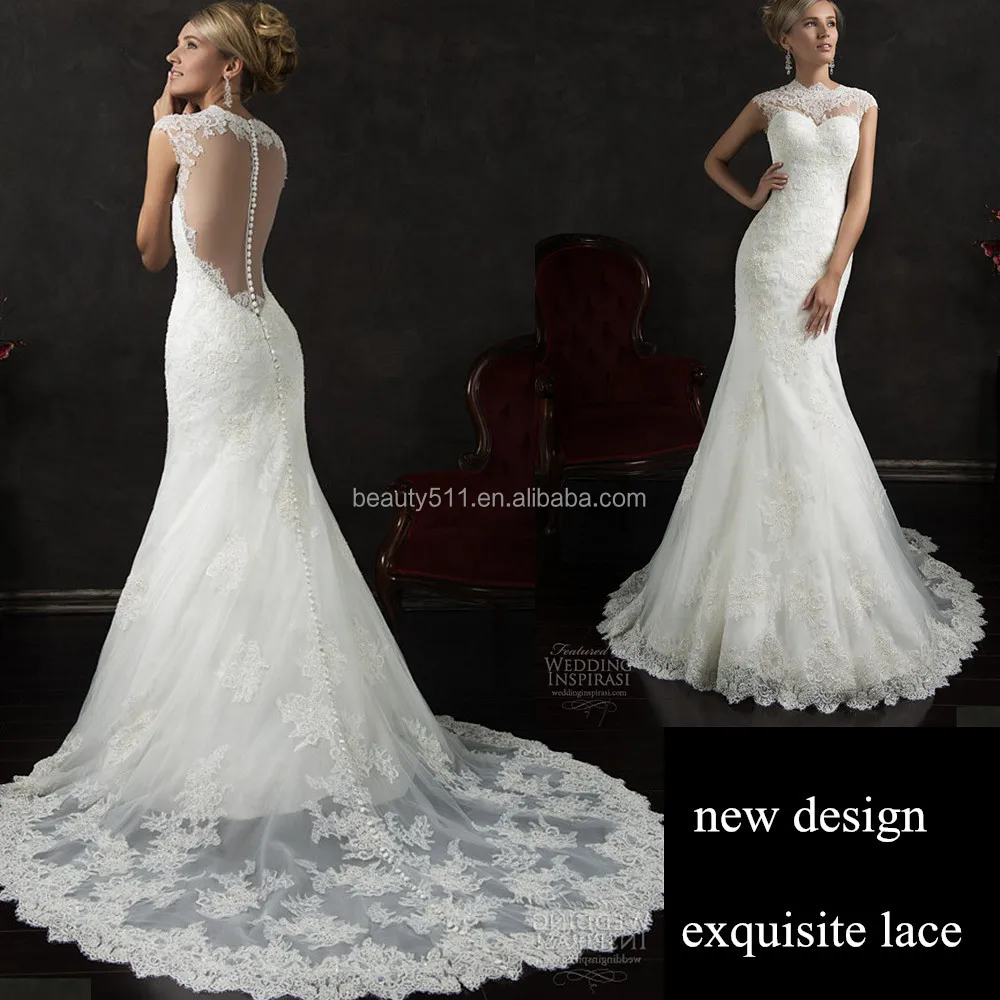 amelia-sposa-2015-bridal-valensia-cap-sleeve-lace-trumpet-wedding-dress-back-view-train_
