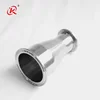 Wenzhou Hot sale Custom made SS 304 Sanitary/Food Grade pipe fitting Tri clamp Concentric Reducer