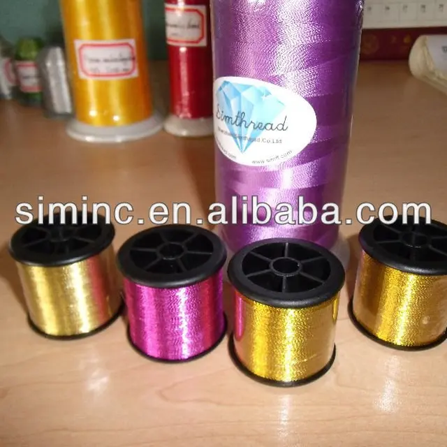 silver color lurex yarn