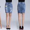 High quality ladies clothes women jeans pants pictures sexy girls garment jean skirts clothing no minimum vintage denim skirt