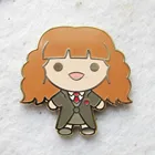 Custom design hard enamel brooch pin carton Angel children cloth accessories