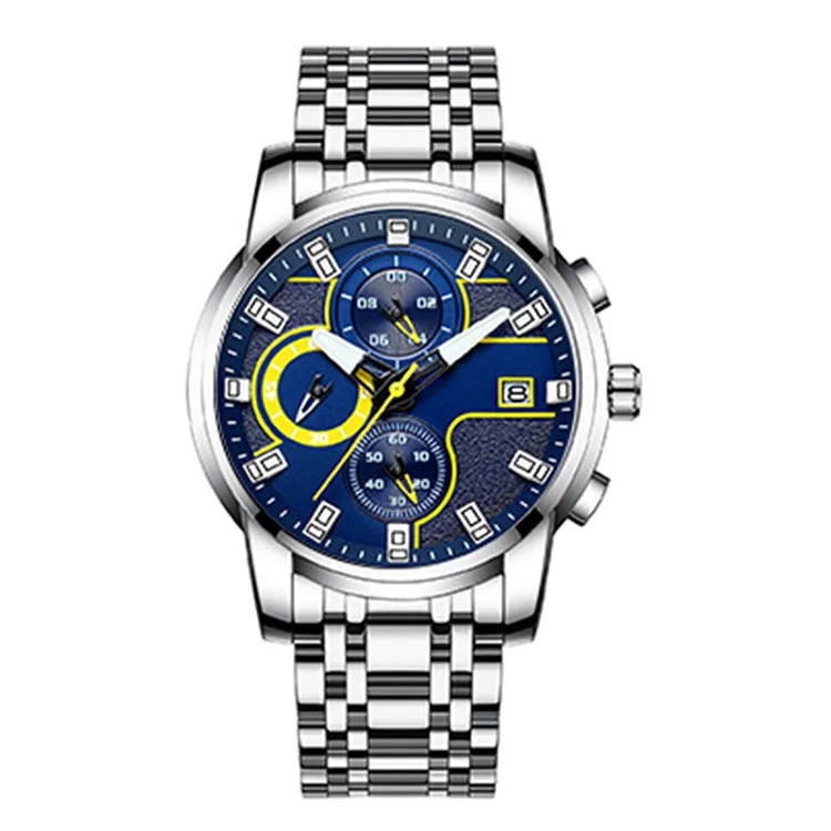 BESTPOWER AW014 Luxury solid steel band Mens Luminous hands With Calendar Three Eye Wrist Watches brand, 4 colors
BESTPOWER AW014 Luxury solid steel band Mens Luminous hands With Calendar Three Eye Wrist Watches brand, 4 colors
