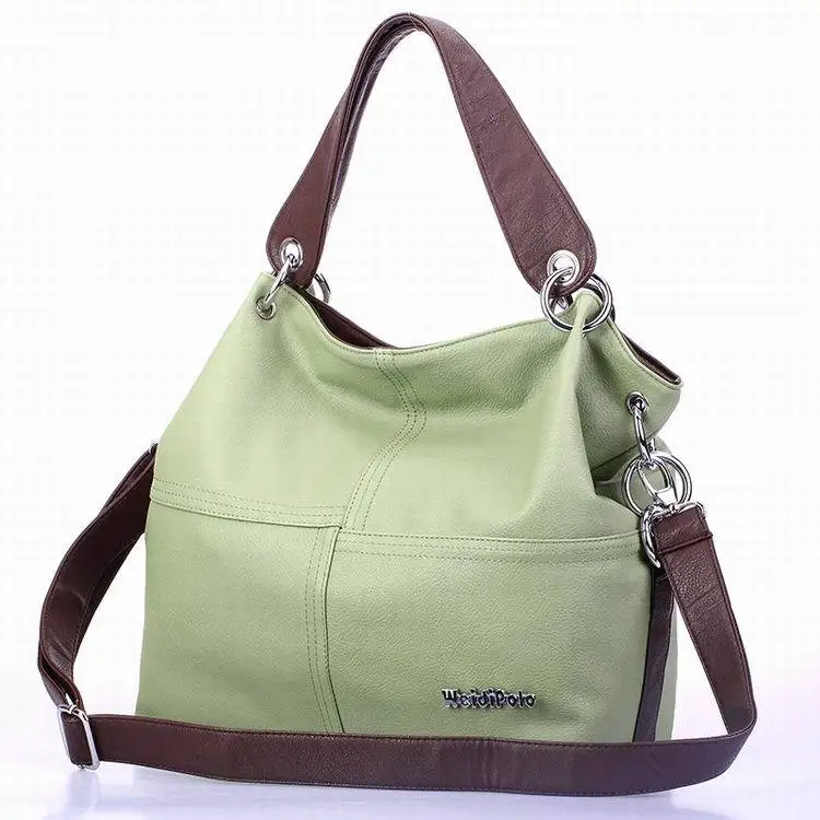 Bolsa Feminina Fashion 2015 Women Big Handbag PU Leather Bags Women Messenger Splice Grafting Vintage Shoulder Crossbody Bags