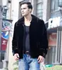 Professional plus size leather fur jacket men With Great Price
