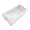 Food grade paper high quality chocolate bar and cake packing box rectangle fold able gift packaging box