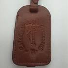 Factory Cheap price Custom logo and design PU Leather luggage tag