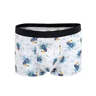 Custom best male comfortable waistband colorful wholesale boxer briefs custom underwear for young men
