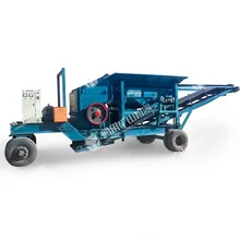 Mobile crushing plant / mobile screening plant impoves production for quarry
