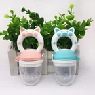 Custom natural silicone rubber infant baby fruit and vegetable soothing pacifier mold