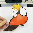 Cheap Cartoon Animal Heat Thermal Transfer Sticker for Clothing