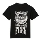 custom hip hop print polyester cotton men t shirt with custom labels
