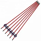 I.D. 6.2mm Bow and Arrows Archery Hunting Roll Glass Fiber Arrows