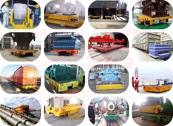industry transfer CE certificate battery powered automatic railway flat car