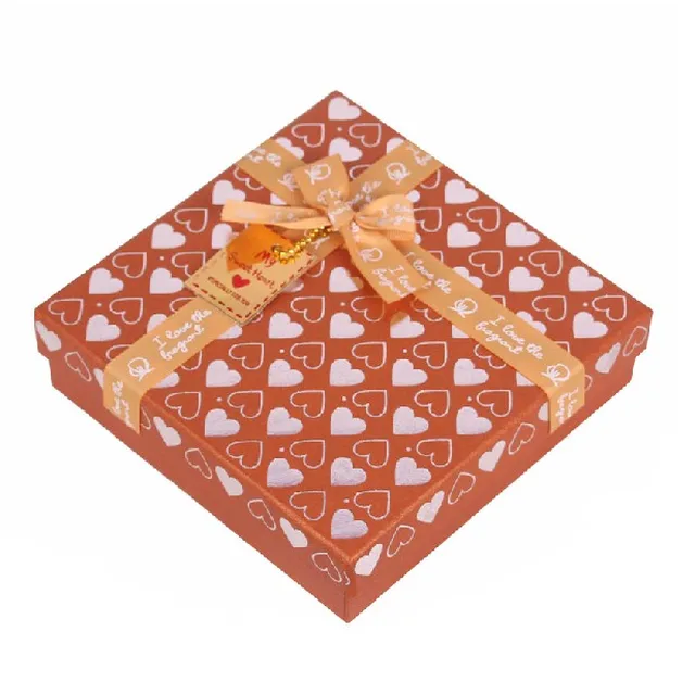 christmas wholesale decorative hat boxes with handle paper gift