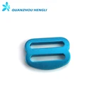 bra strap adjuster sliders/metal tri glide buckle