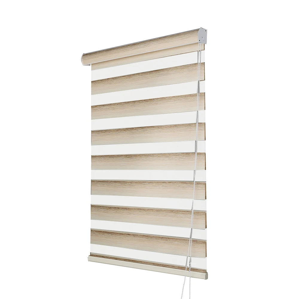 New customized size chain double layer roller blinds windows zebra for meeting room
New customized size chain double layer roller blinds windows zebra for meeting room