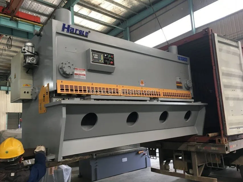 hydraulic guillotine for sheet metal machine, metal sheet cutting machine