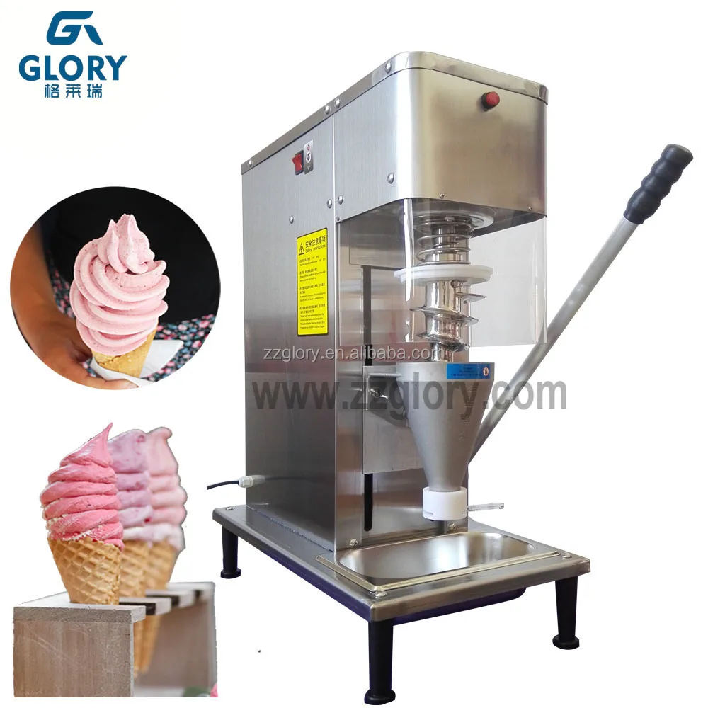making machine real fruit stirring ice cream machine yogurt soft