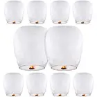 Chinese Sky Lantern Fly Lanterns for Weddings, Birthdays, Memorials, Ceremonies - 100% Biodegradable Environmentally