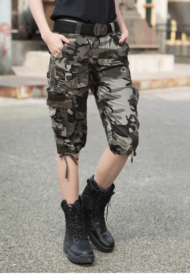 knee length cargo pants