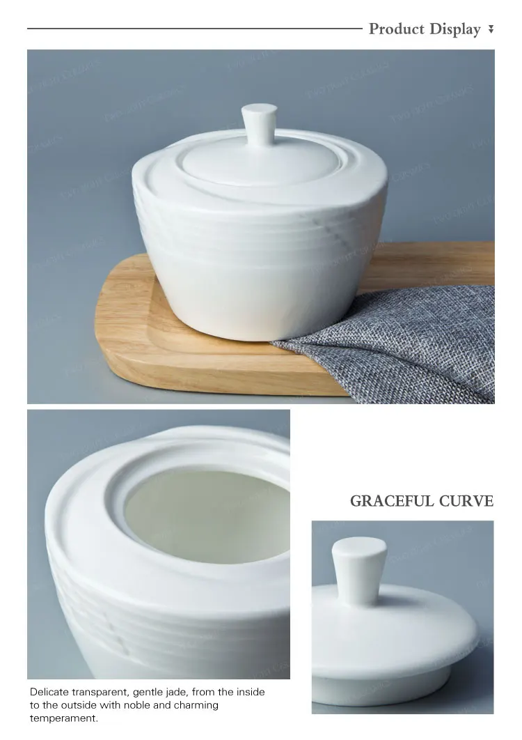 Made in China ceramic canister set deep golf shape salt tea flour sugar canisters