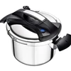 Prestige Stainless Steel Pressure Cooker with glass lid&steamer&silicon rubber