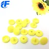 Factory FDA approved medical gowns Plastic snap button with fabric