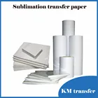 Sheet and Roll size fast dry/instant dry 58g - 120g sublimation heat transfer paper