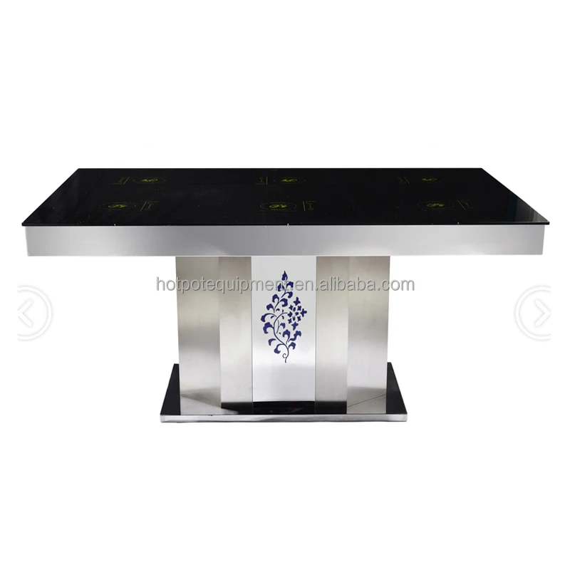 Restaurant hotpot korean bbq grill with glass marble table top metal table stand korean electric bbq grill table top
Restaurant hotpot korean bbq grill with glass marble table top metal table stand korean electric bbq grill table top