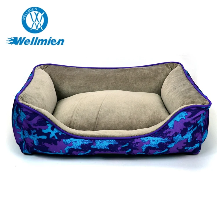 New Fashion Wholesale Square Fancy Cat Dog House Pet Bed