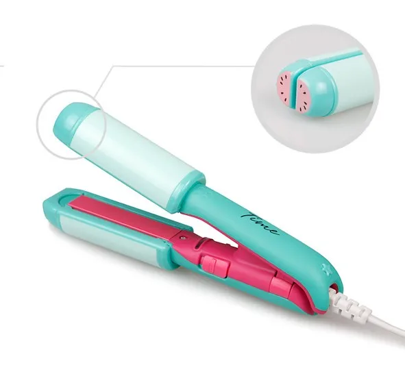 High quality cheaper price Korean mini fruit hair straightener 2 in 1 electric hair curling sticks, Strawberry powder;kiwi coffee;orange orange;watermelon green
High quality cheaper price Korean mini fruit hair straightener 2 in 1 electric hair curling sticks, Strawberry powder;kiwi coffee;orange orange;watermelon green