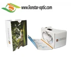 Customized 3D Vr Cardboard Nayanthara Blue Film Videos Augmented Reality Glasses