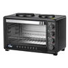 45L toaster oven with hot plate portable large table benchtop home baking oven