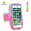 Factory Manufacturer Sports Gym Running Jogging Cell Phone Armband Case for 4-6"inch Phone Custom Color Size